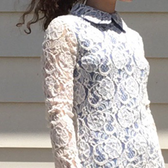 COLLAR LACE DRESS - Picture 2 of 2